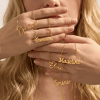 Collier Prénom Personnalisé en Acier Inoxydable