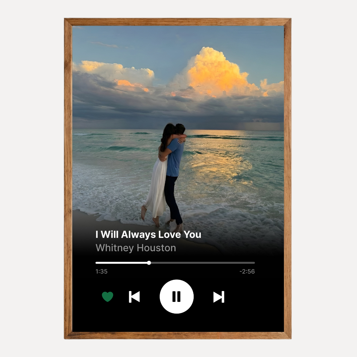 Affiche personnalisée Cover Spotify - Cadre Spotify personnalisé