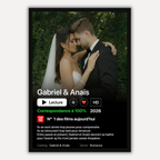 Affiche personnalisée film Netflix - Cadre netflix personnalisé