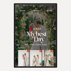 Affiche personnalisée Netflix My Best Day - Cadre Netflix personnalisé