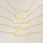 Collier Prénom Personnalisé en Acier Inoxydable